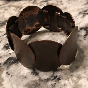Bronze distressed bracelet